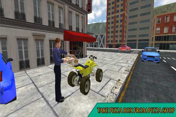 Emulate Android APK ATV Bike Pizza Delivery Boy