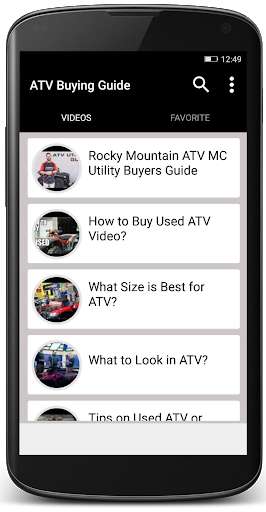 Run android online APK ATV Buying Guide from MyAndroid or emulate ATV Buying Guide using MyAndroid Run android online APK ATV Buying Guide from MyAndroid or emulate ATV Buying Guide using MyAndroid