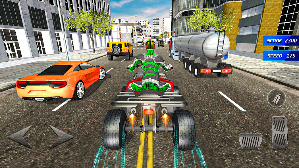 Run android online APK ATV Quad Traffic Racing Games from MyAndroid or emulate ATV Quad Traffic Racing Games using MyAndroid