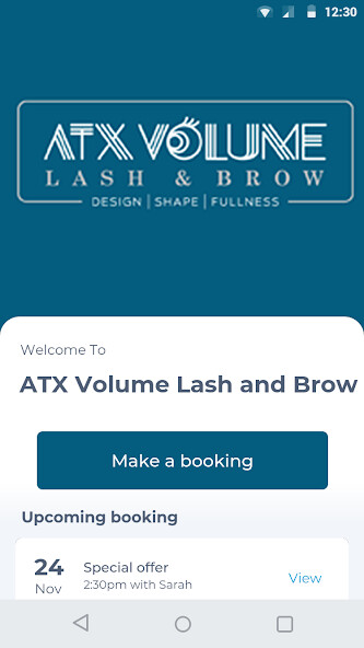 Emulate Android APK ATX Volume Lash and Brow