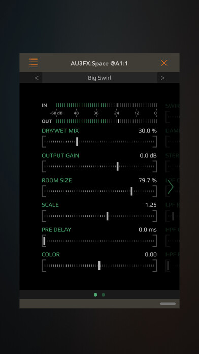 Emulate iPhone app AU3FX:Space using MyAndroid