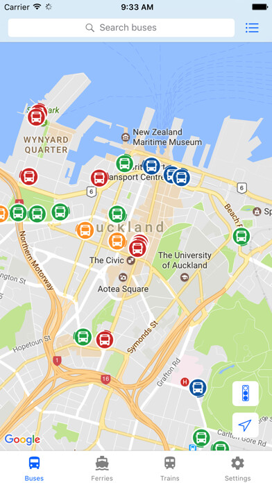 Emulate iPhone app Auckland Bus Buddy using MyAndroid Emulate iPhone app Auckland Bus Buddy using MyAndroid