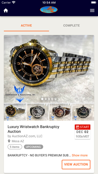 Emulate iPhone app AuctionAZ using MyAndroid Emulate iPhone app AuctionAZ using MyAndroid