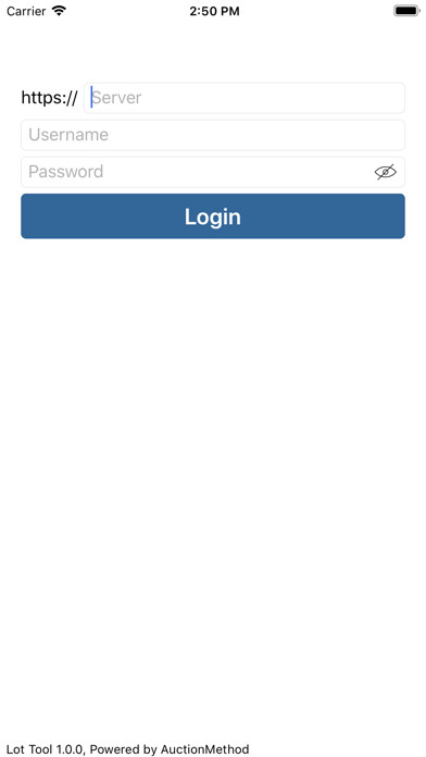 Emulate iPhone app Auctioneer Toolbox using MyAndroid