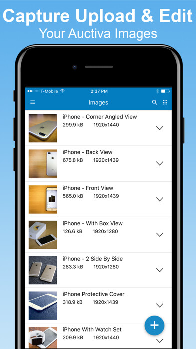 Emulate iPhone app Auctiva - Images using MyAndroid Emulate iPhone app Auctiva - Images using MyAndroid