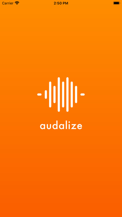 Emulate iPhone app Audalize using MyAndroid Emulate iPhone app Audalize using MyAndroid