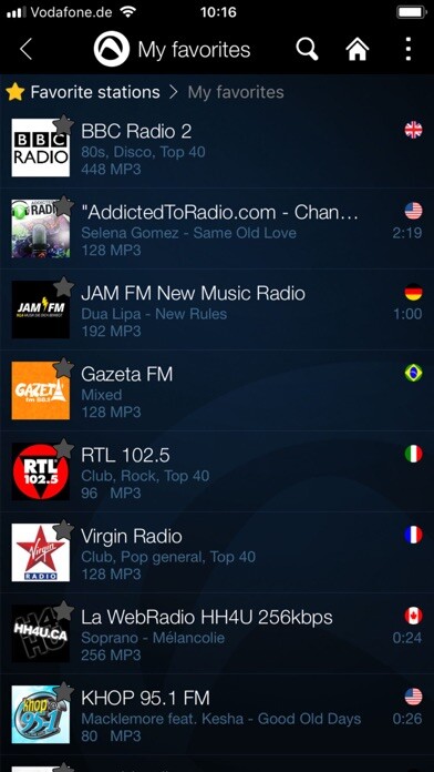 Emulate iPhone app Audials Play - Radio & Podcast using MyAndroid Emulate iPhone app Audials Play - Radio & Podcast using MyAndroid