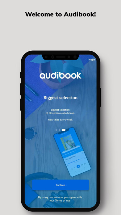 Emulate iPhone app Audibook using MyAndroid