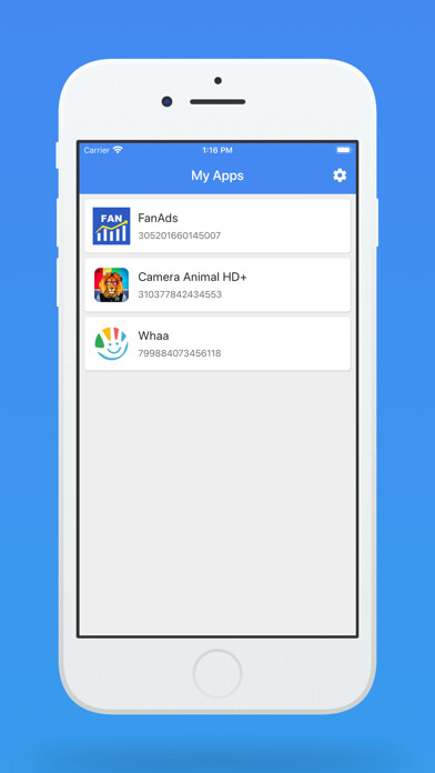 Emulate iPhone app Audience Network Reporting using MyAndroid