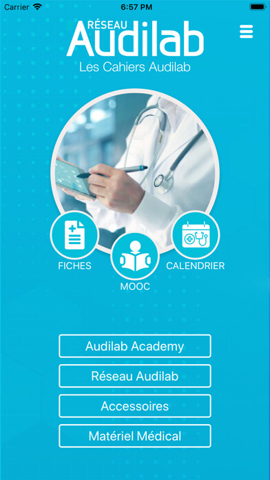 Emulate iPhone app Audilab Cahier using MyAndroid Emulate iPhone app Audilab Cahier using MyAndroid