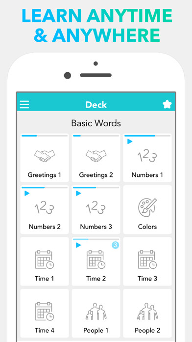 Emulate iPhone app Audily Chinese (Mandarin) using MyAndroid