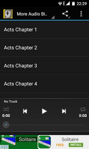 Run android online APK Audio Bible: Acts Chap 1-28 from MyAndroid or emulate Audio Bible: Acts Chap 1-28 using MyAndroid