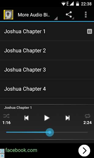 Run android online APK Audio Bible : Josh. Chap 1-24 from MyAndroid or emulate Audio Bible : Josh. Chap 1-24 using MyAndroid