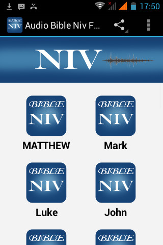 Emulate Android APK Audio Bible (NIV)