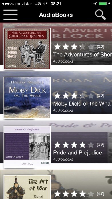 Emulate iPhone app AudioBooks Listen books using MyAndroid