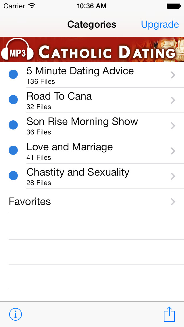 Emulate iPhone app Audio Catholic Dating Advice using MyAndroid Emulate iPhone app Audio Catholic Dating Advice using MyAndroid