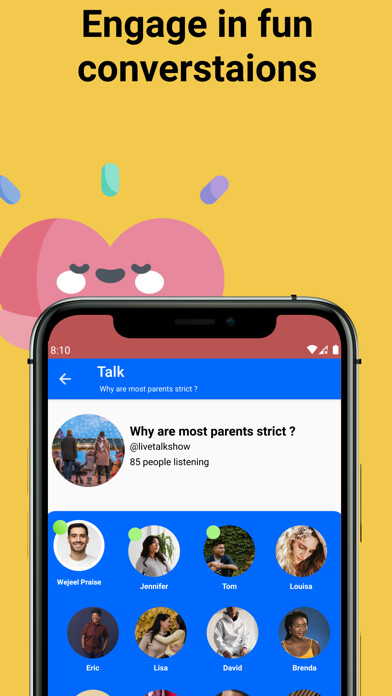 Emulate iPhone app Audio Chat: Live drop-in room using MyAndroid Emulate iPhone app Audio Chat: Live drop-in room using MyAndroid
