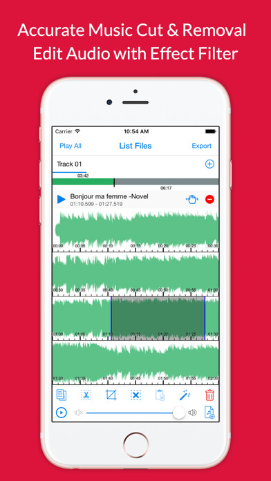 Emulate iPhone app Audio Cutter Premium - Cut Music Effect & Audacity Voice Filter Recorder using MyAndroid Emulate iPhone app Audio Cutter Premium - Cut Music Effect & Audacity Voice Filter Recorder using MyAndroid