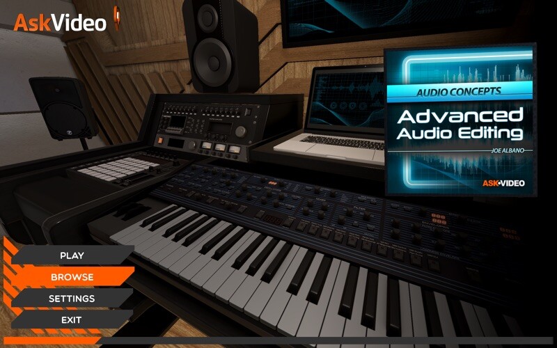 Emulate iPhone app Audio Editing Advanced Course using MyAndroid