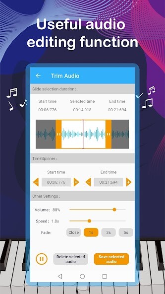 Emulate Audio Editor - Music Cutter from MyAndroid or run Audio Editor - Music Cutter using MyAndroid