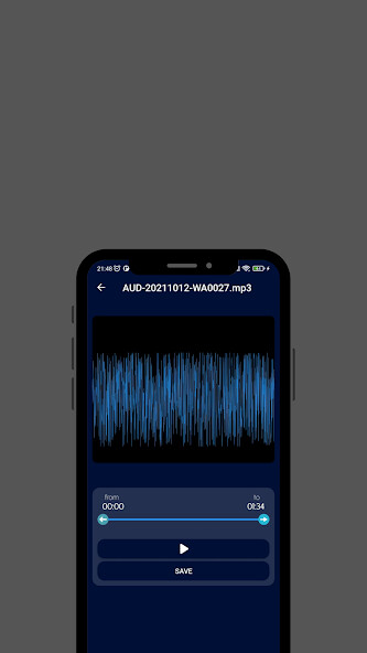 Emulate Audio Editor from MyAndroid or run Audio Editor using MyAndroid