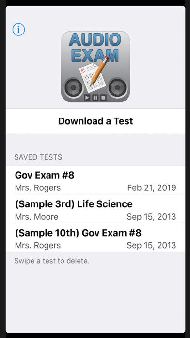 Emulate iPhone app Audio Exam Player (iPhone) using MyAndroid Emulate iPhone app Audio Exam Player (iPhone) using MyAndroid