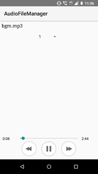 Emulate Audio File Manager - Simple Music Player from MyAndroid or run Audio File Manager - Simple Music Player using MyAndroid