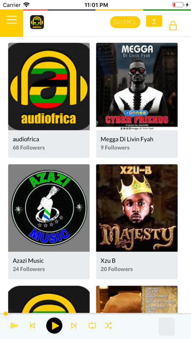 Emulate iPhone app Audiofrica Artist using MyAndroid Emulate iPhone app Audiofrica Artist using MyAndroid