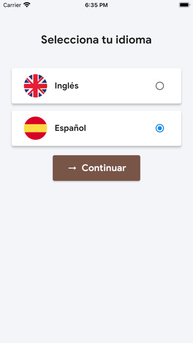 Emulate iPhone app Audioguía Maya Copán using MyAndroid