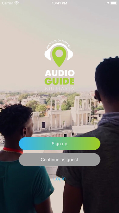 Emulate iPhone app Audio Guide Bulgaria using MyAndroid Emulate iPhone app Audio Guide Bulgaria using MyAndroid