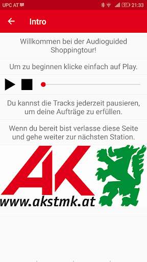 Run android online APK Audio Guide by AK from MyAndroid or emulate Audio Guide by AK using MyAndroid