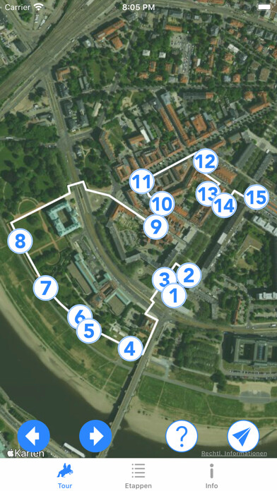 Emulate iPhone app Audioguide Dresden Neustadt using MyAndroid Emulate iPhone app Audioguide Dresden Neustadt using MyAndroid