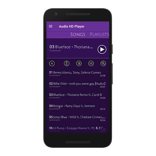 Run android online APK Audio HD Player - Music Player from MyAndroid or emulate Audio HD Player - Music Player using MyAndroid