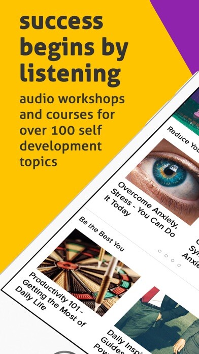 Emulate iPhone app Audiojoy for Self Improvement using MyAndroid