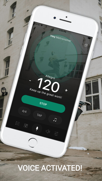 Emulate iPhone app AudioKit Hey Metronome using MyAndroid