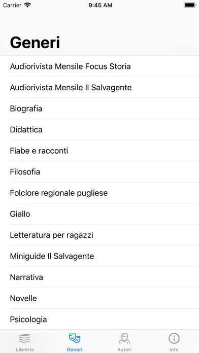 Emulate iPhone app Audiolibro Puglia using MyAndroid Emulate iPhone app Audiolibro Puglia using MyAndroid