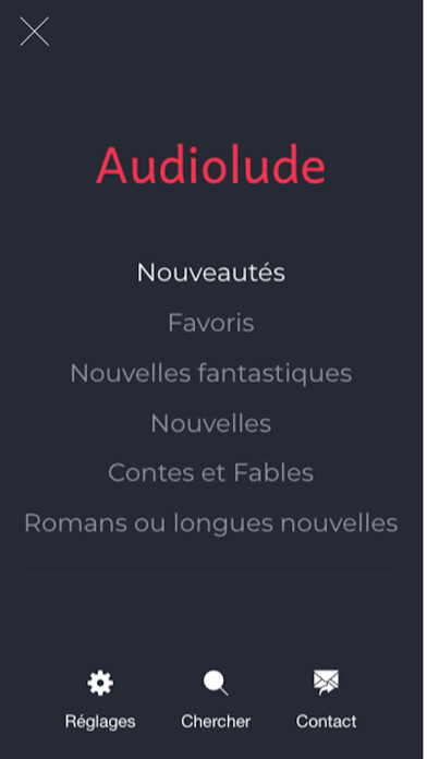 Emulate iPhone app Audiolivres using MyAndroid