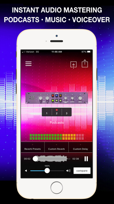 Emulate iPhone app AudioMaster: Audio Mastering using MyAndroid Emulate iPhone app AudioMaster: Audio Mastering using MyAndroid