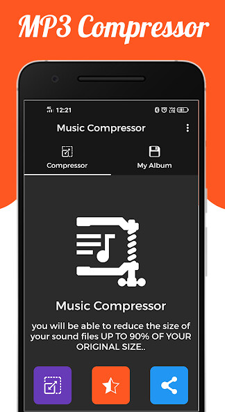 Emulate Android APK Audio : MP3 Compressor Emulate Android APK Audio : MP3 Compressor