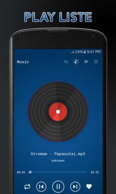 Emulate Android APK Audio Music Playe