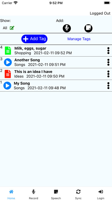 Emulate iPhone app Audio Note Taker using MyAndroid Emulate iPhone app Audio Note Taker using MyAndroid