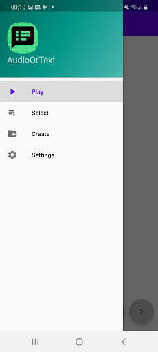 Run android online APK AudioOrText from MyAndroid or emulate AudioOrText using MyAndroid