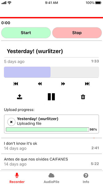 Run android online APK Audiopile from MyAndroid or emulate Audiopile using MyAndroid
