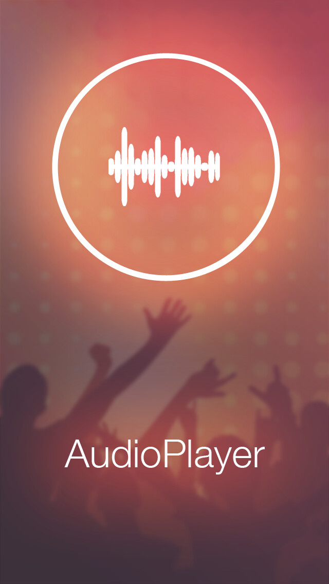 Emulate iPhone app Audio Player + : Best app 4 Music Ever using MyAndroid