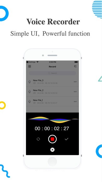 Emulate iPhone app Audio Recorder(Voice Record) using MyAndroid Emulate iPhone app Audio Recorder(Voice Record) using MyAndroid