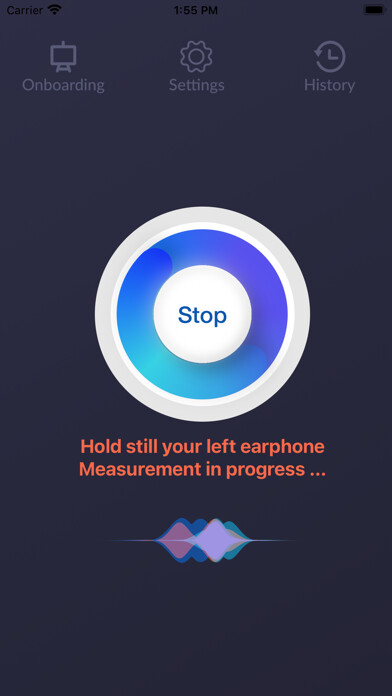Emulate iPhone app Audio Ruler using MyAndroid Emulate iPhone app Audio Ruler using MyAndroid