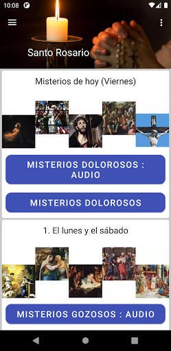 Run android online APK Audio Santo Rosario from MyAndroid or emulate Audio Santo Rosario using MyAndroid