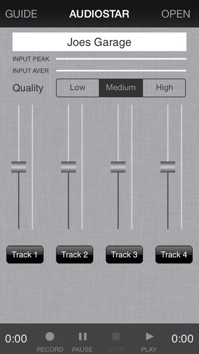 Emulate iPhone app Audiostar Multitrack Mixer using MyAndroid Emulate iPhone app Audiostar Multitrack Mixer using MyAndroid