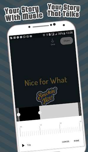 Emulate Android APK Audio Status Maker, Story Maker - StoryartApp