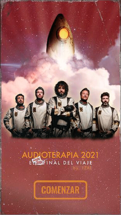 Emulate iPhone app Audioterapia 2020 by Izal using MyAndroid